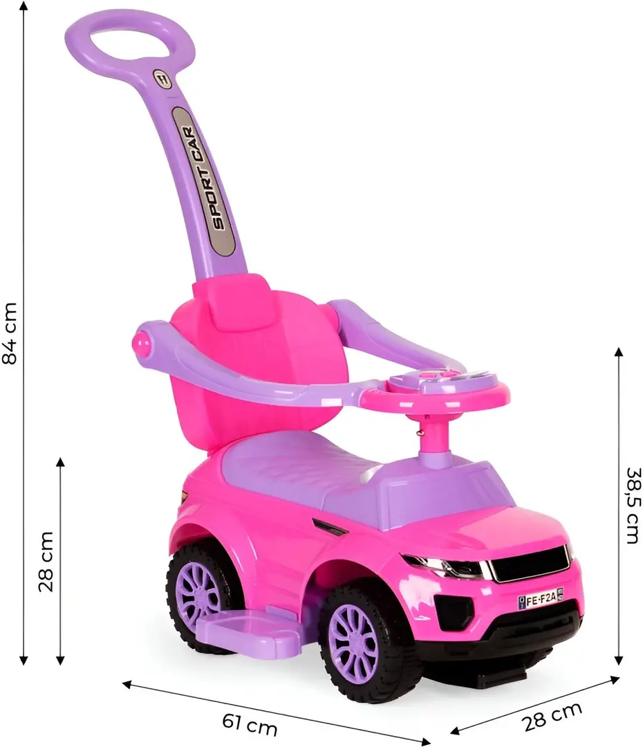 Tolocar 3in1 Multistore 614W (Pink)