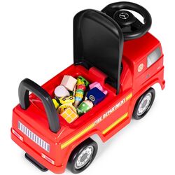 Толокар Multistore Mercedes Fire Truck 3316 (Red) Thumb