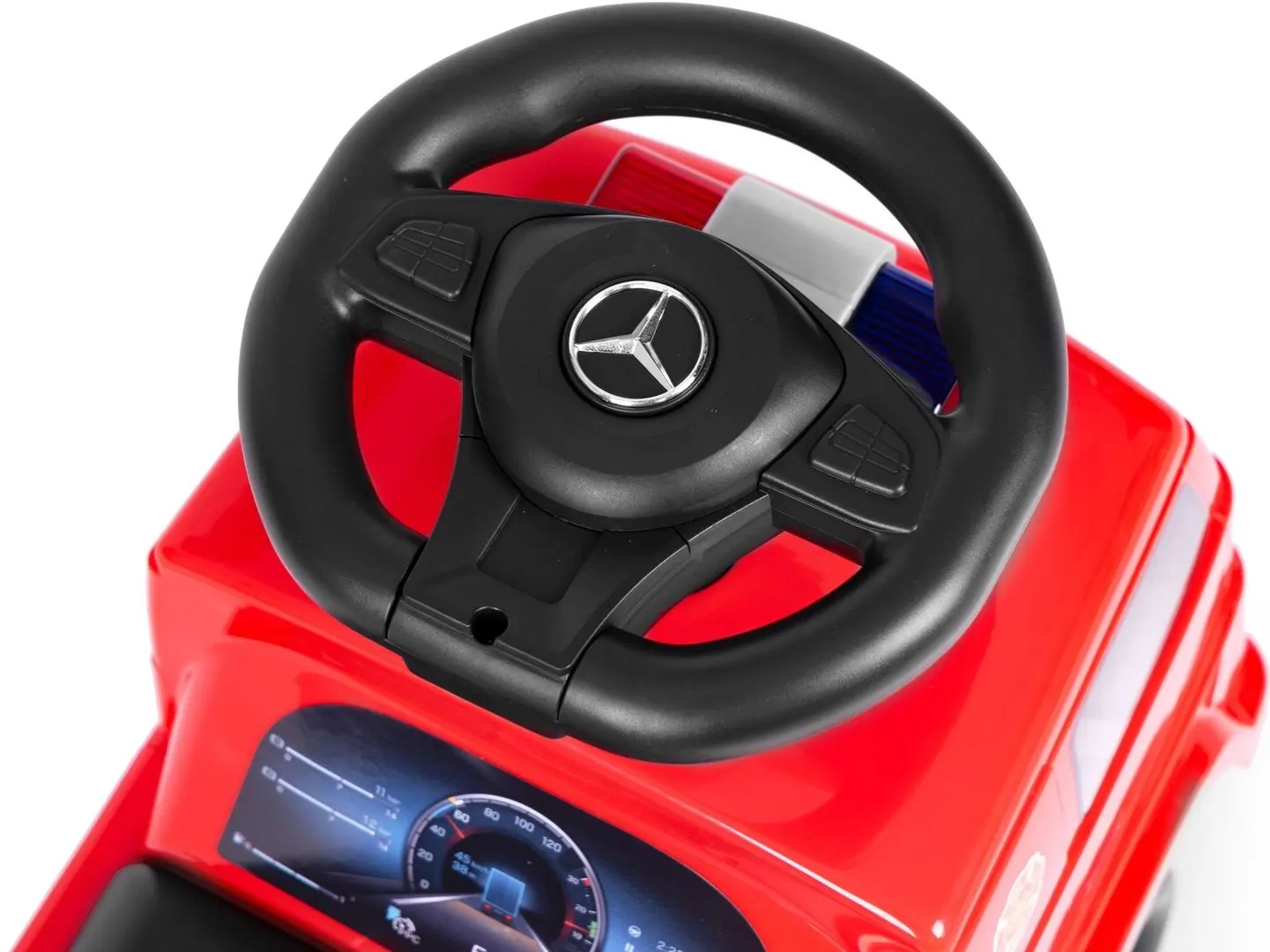 Толокар Multistore Mercedes Fire Truck 3316 (Red) - 4