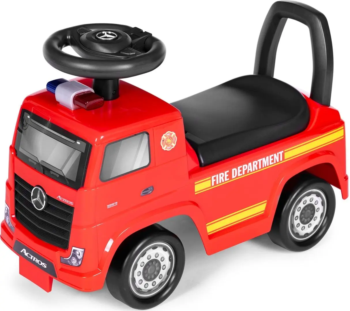 Толокар Multistore Mercedes Fire Truck 3316 (Red)