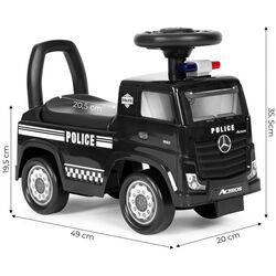 Толокар Multistore Mercedes Police 3316 (Back) Thumb