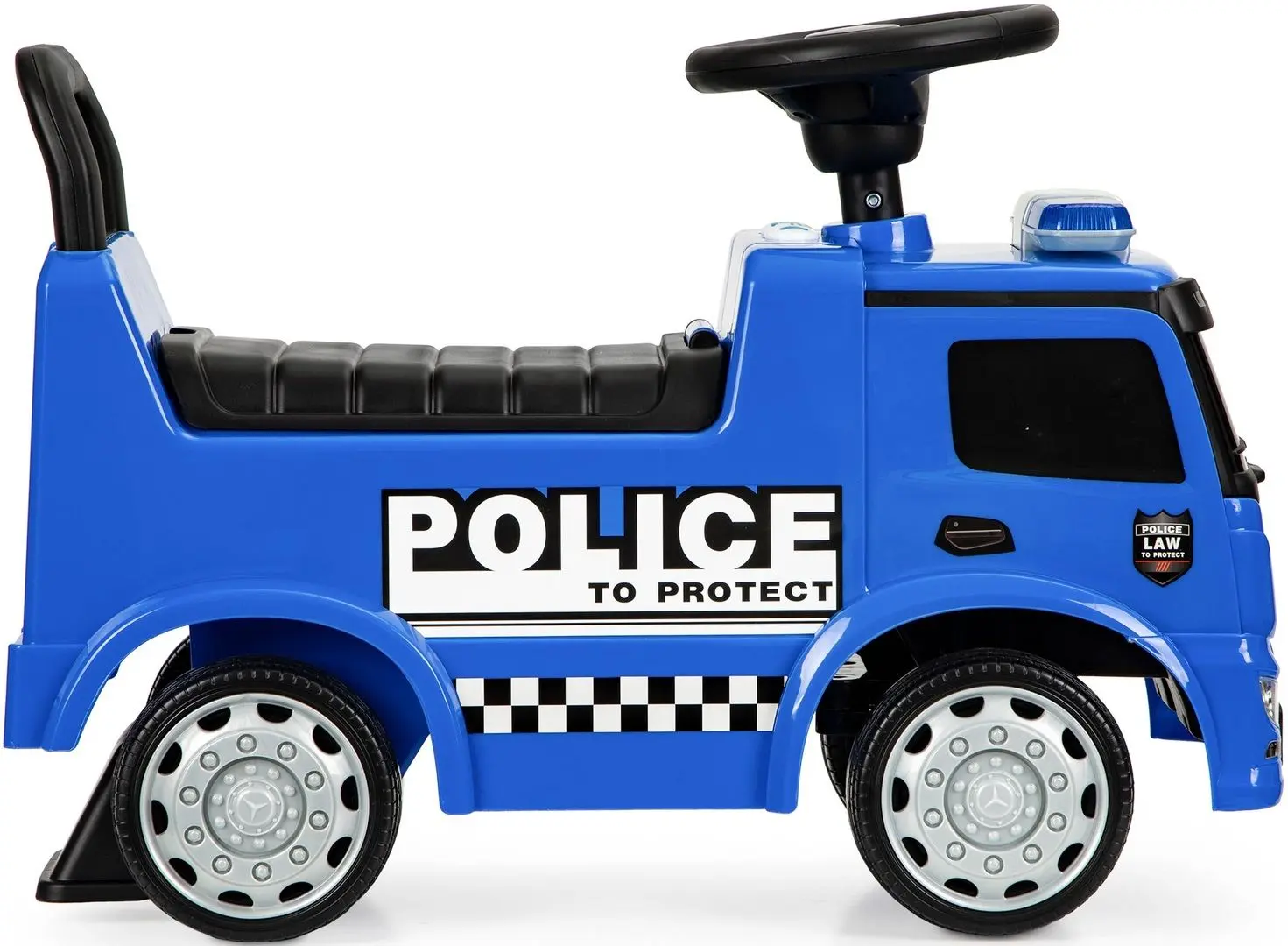 Толокар Multistore Mercedes Police 657-P (Blue) - 3