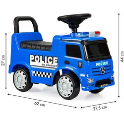 Толокар Multistore Mercedes Police 657-P (Blue) Thumb