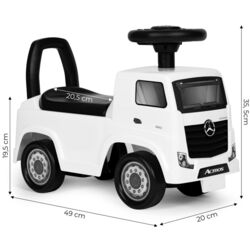 Толокар Multistore Mercedes Truck 3316T (Red) Thumb