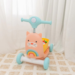 Толокар 3в1 Skip Hop Ride On Cat (Pink) Thumb
