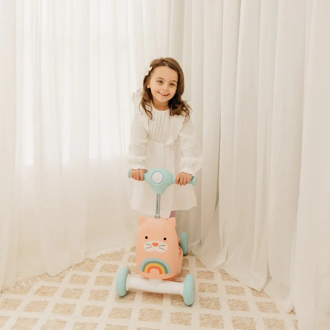 Толокар 3в1 Skip Hop Ride On Cat (Pink) - 9