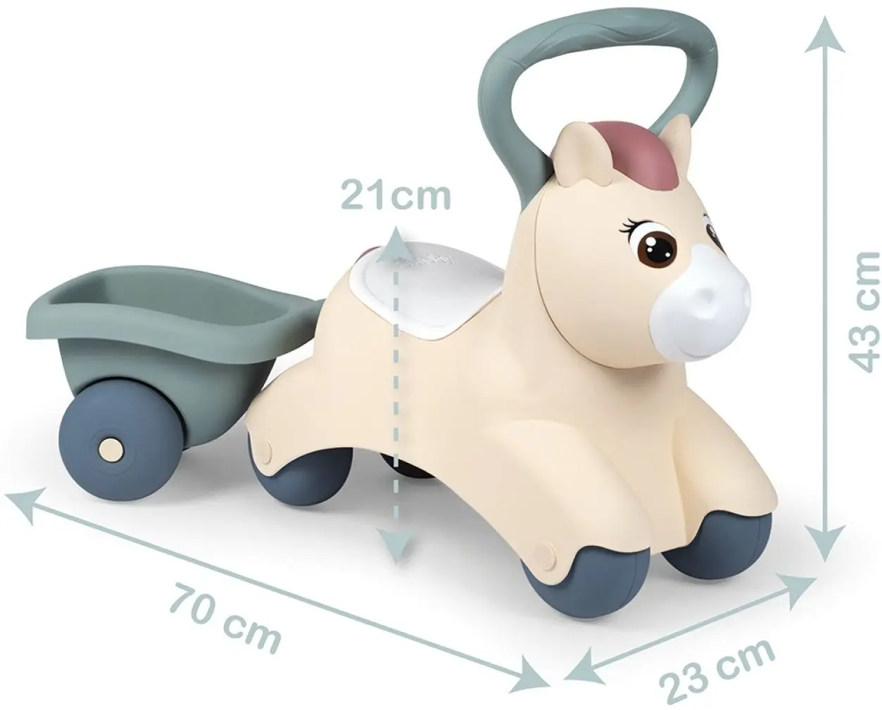 Tolocar Smoby LS Baby Pony (Multicolor) - 2