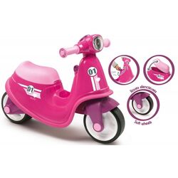 Tolocar Smoby Ride Scooter (Pink) Thumb