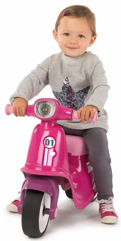 Tolocar Smoby Ride Scooter (Pink) - 4