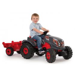Толокар Smoby Tractor XXL + trailer 710200 (Red) Thumb
