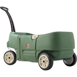 Carut pentru copii Step2 Wagon for Two Plus 766599 (Green)