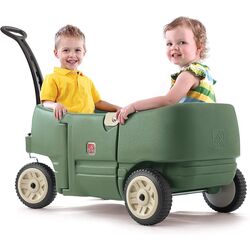 Детская каталка Step2 Wagon for Two Plus 766599 (Green) Thumb