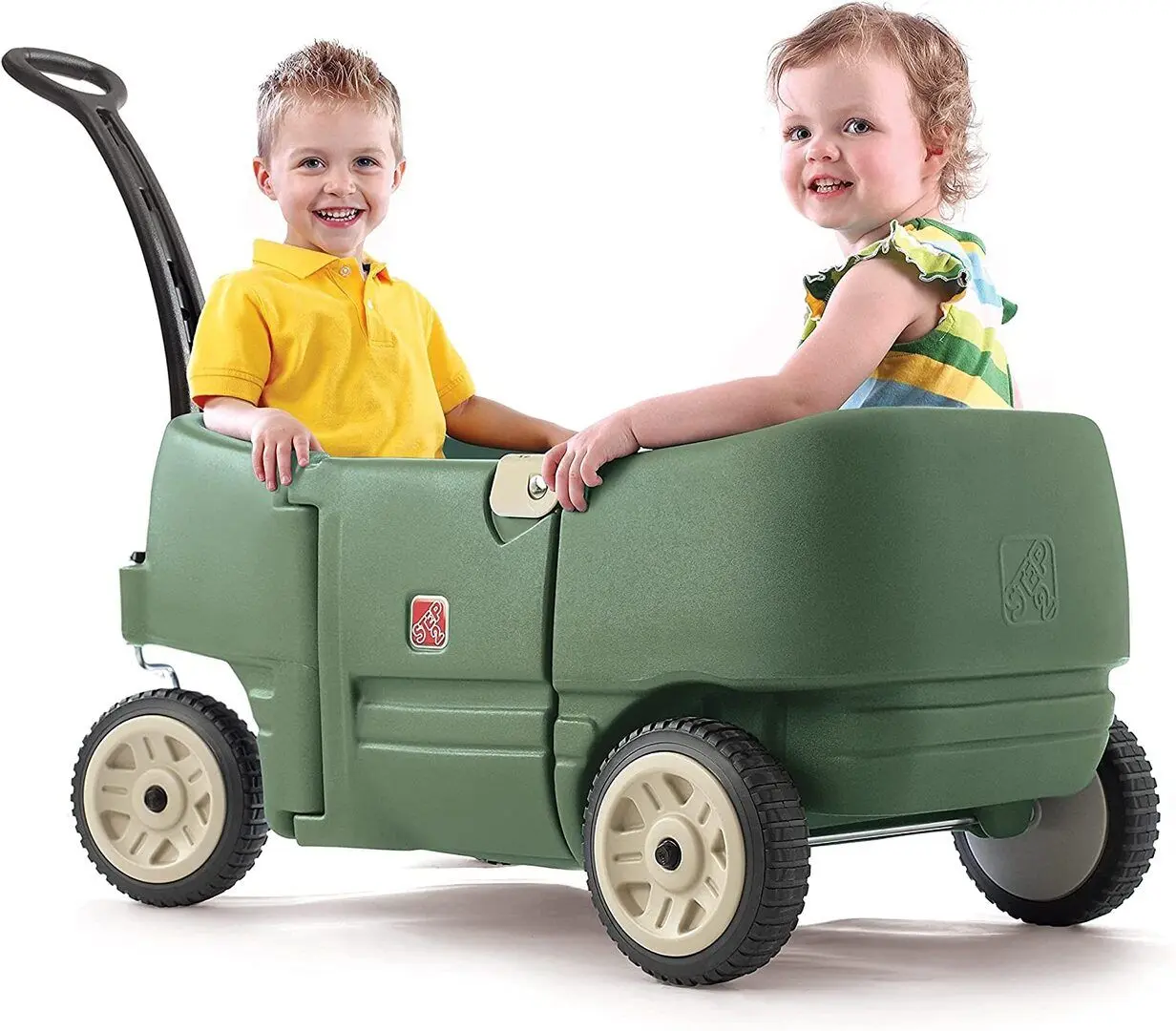 Детская каталка Step2 Wagon for Two Plus 766599 (Green) - 5