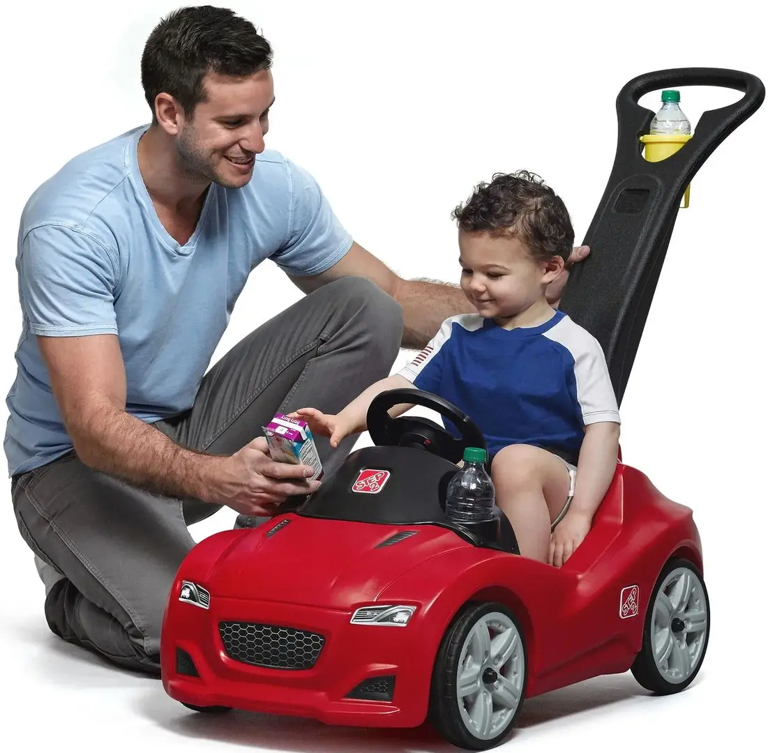 Толокар Step2 Whisper Ride Cruiser (Red/Black) - 2