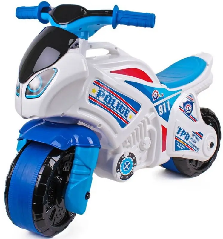 Tolocar motocicleta Технок Police 5125 (White/Blue)