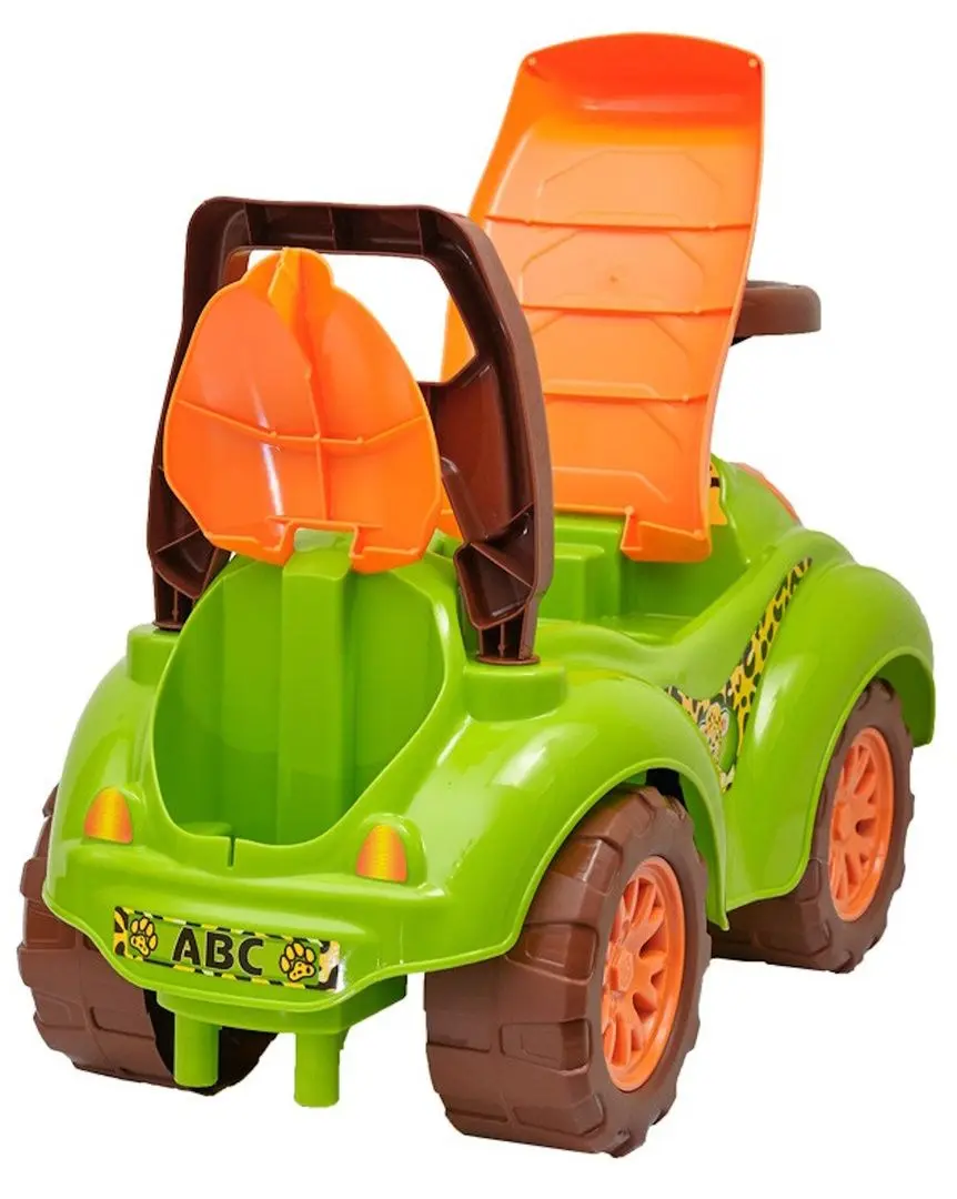 Tolocar ТехноК Mașină pentru plimbare 3428 (Brwon/Green) - 4
