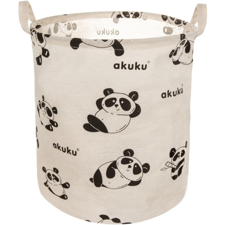 Cos pentru jucarii Akuku Panda A0656 (White)
