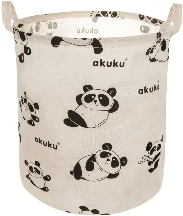 Cos pentru jucarii Akuku Panda A0656 (White)