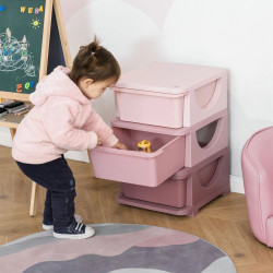 Комод-органайзер Homcom 311-023PK (Pink) Thumb