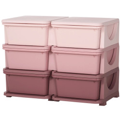Комод-органайзер Homcom 311-053V00PK (Pink) Thumb