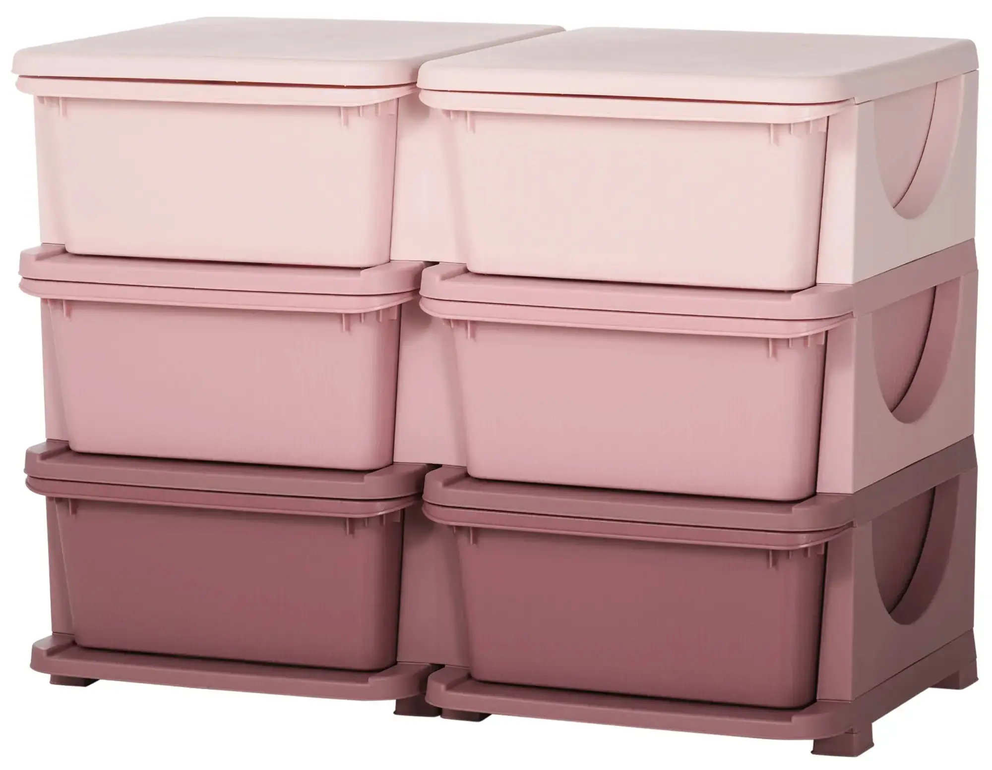Комод-органайзер Homcom 311-053V00PK (Pink) - 2