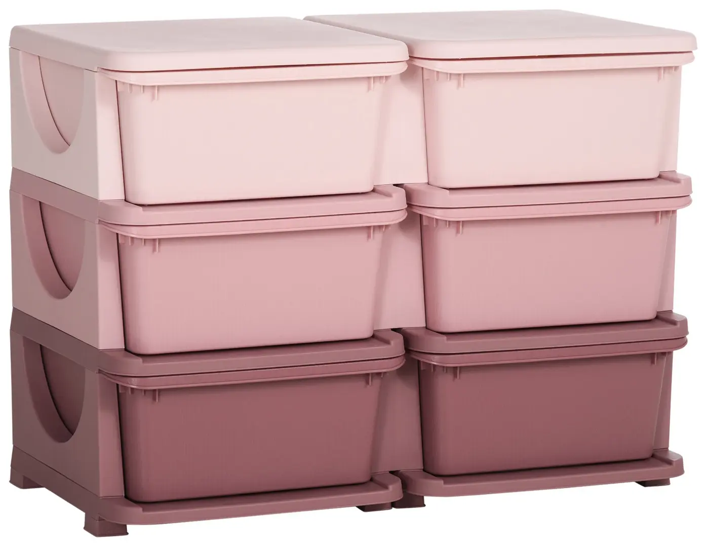Комод-органайзер Homcom 311-053V00PK (Pink)