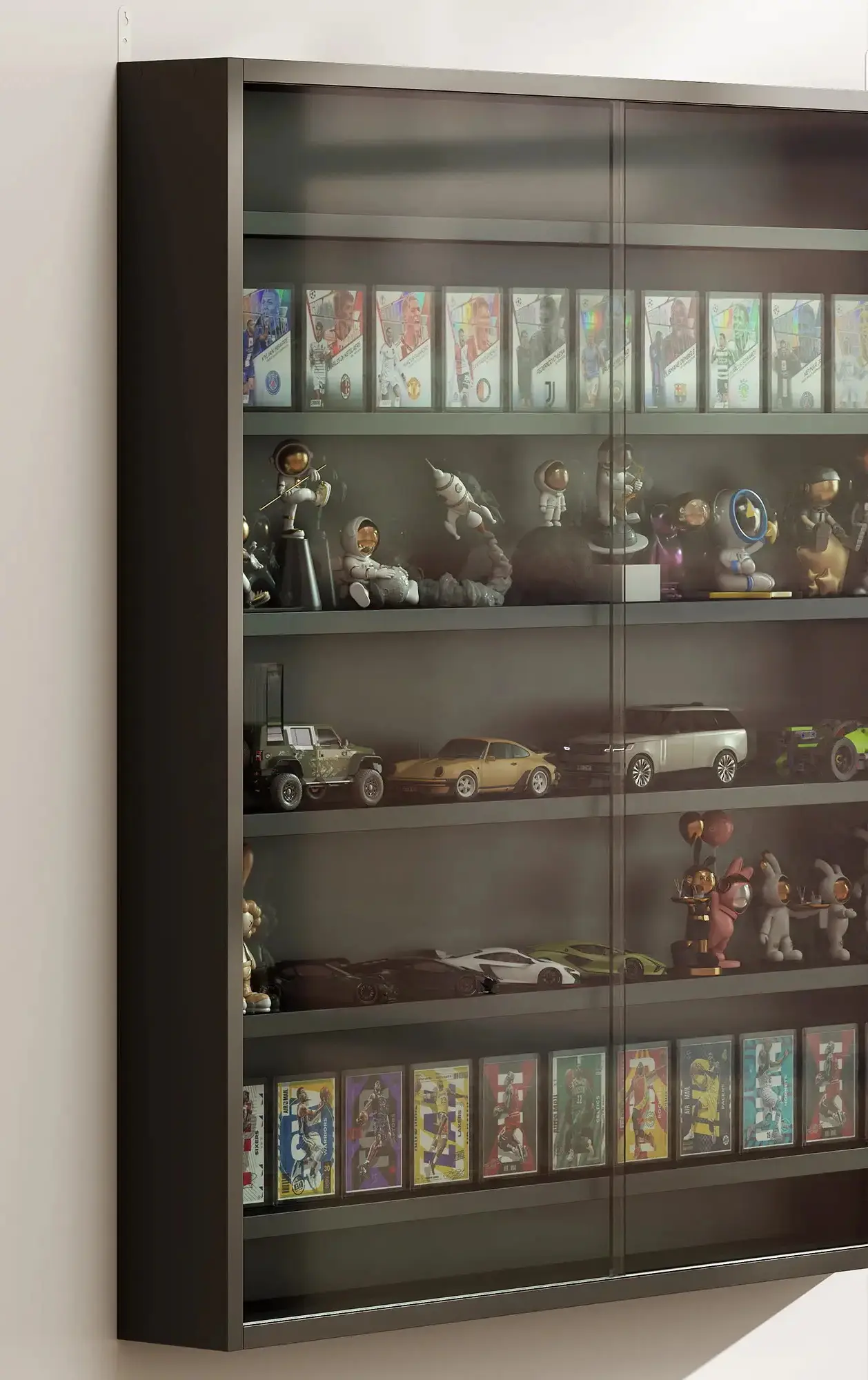 Raft-organizator pentru jucarii Homcom 833-761V82BK (Black) - 5