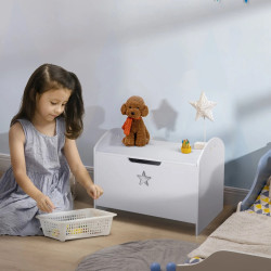 Сундук для игрушек Homcom 311-003 (White) Thumb