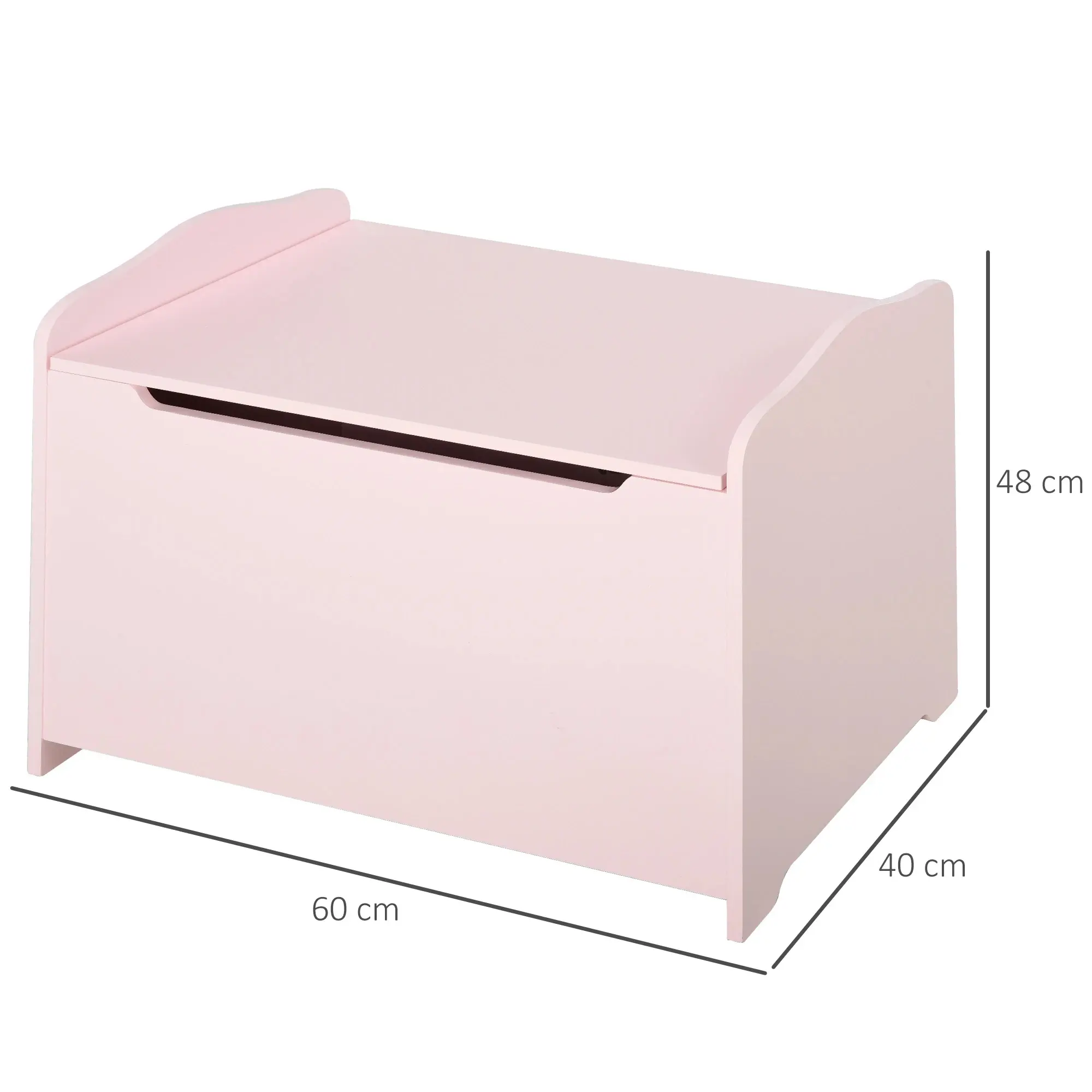 Сундук для игрушек Homcom 311-013PK (Pink) - 4