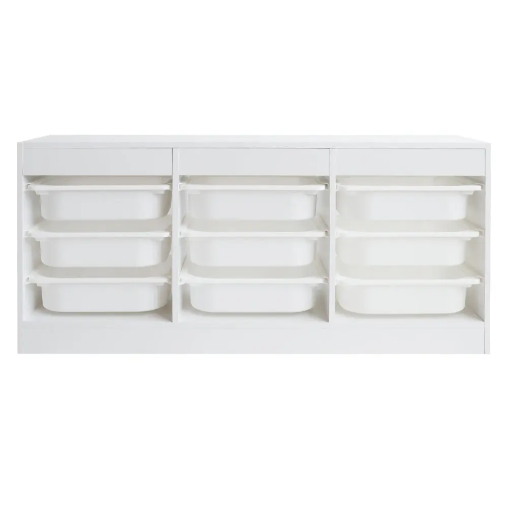 Комод-органайзер Tempo Kondela Trimal NEW (White) - 3
