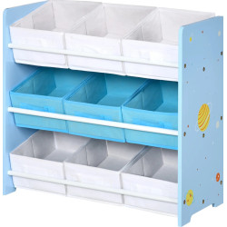 Organizator pentru jucarii Zonekiz 311-055V00BU (Blue/White) Thumb