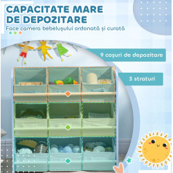 Organizator pentru jucarii Zonekiz 311-055V00BU (Blue/White) Thumb
