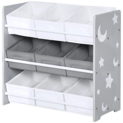 Organizator pentru jucarii Zonekiz 311-055V00GY (Grey) Thumb