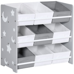Organizator pentru jucarii Zonekiz 311-055V00GY (Grey)