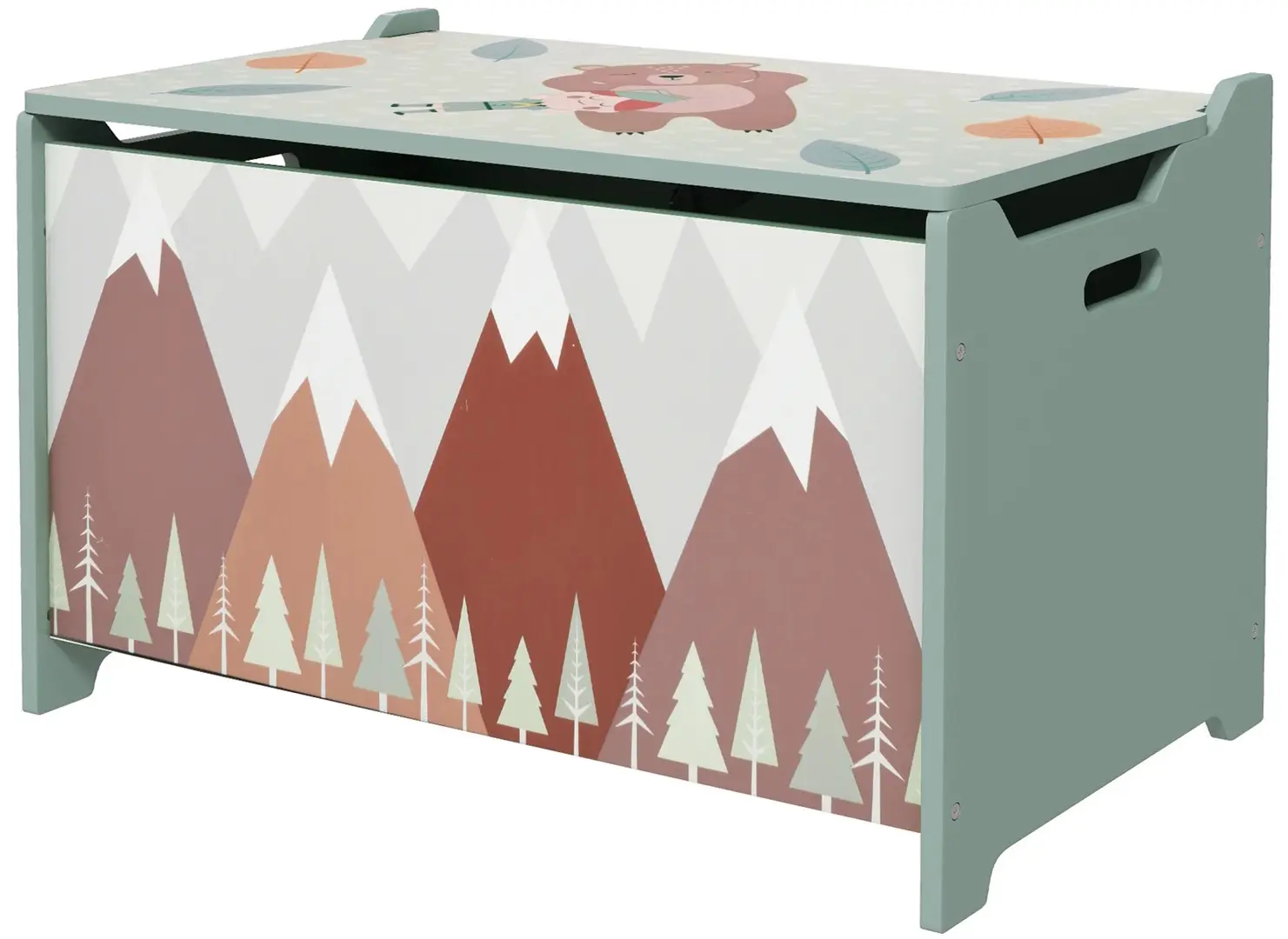 Сундук для игрушек Zonekiz 311-058V80GN (Green)