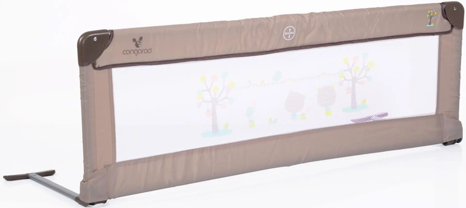 Bariera de protectie pentru pat Cangaroo 102416 (Beige)
