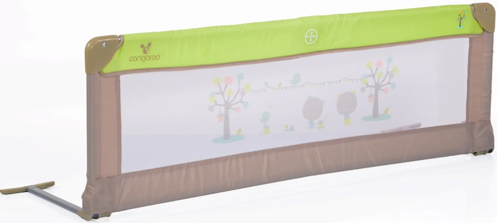 Bariera de protectie pentru pat Cangaroo 104230 (Green)