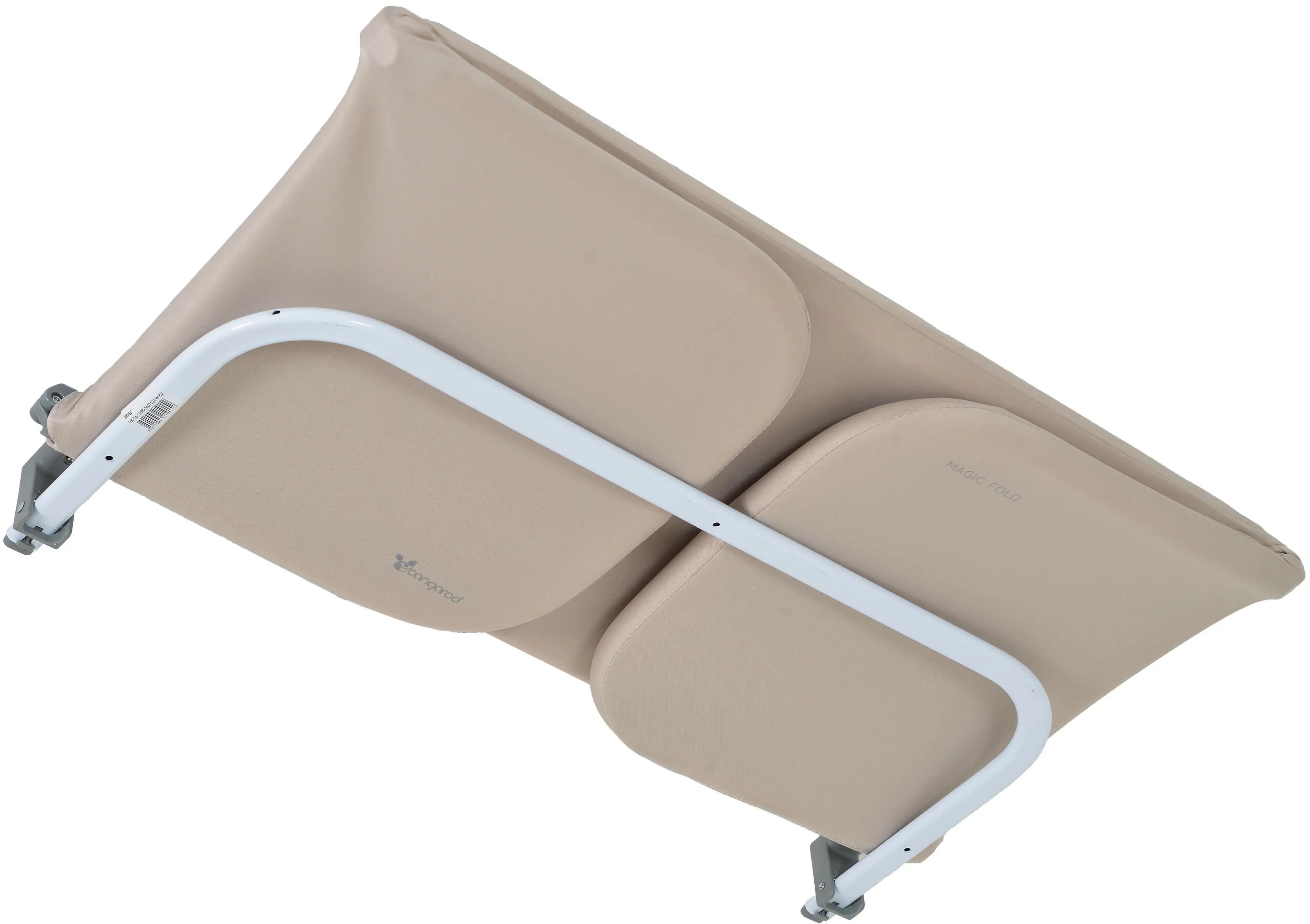 Bariera de protectie pentru pat Cangaroo Magic Fold (Beige) - 5