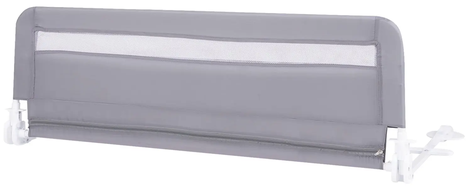 Bariera de protectie pentru pat Costway BS10046GR (Grey)