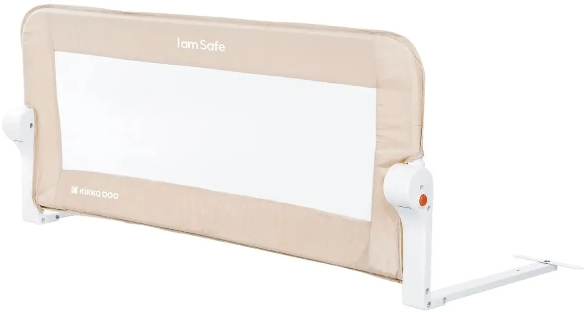 Bariera de protectie pentru pat Kikka Boo I Am Safe 102cm (Beige)