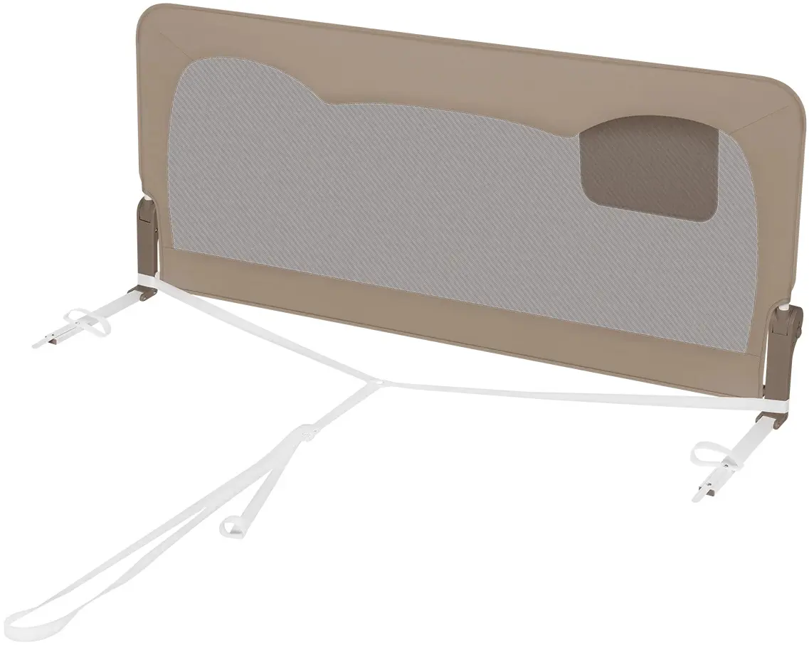 Bariera de protectie pentru pat Lionelo Hanna (Beige) - 3
