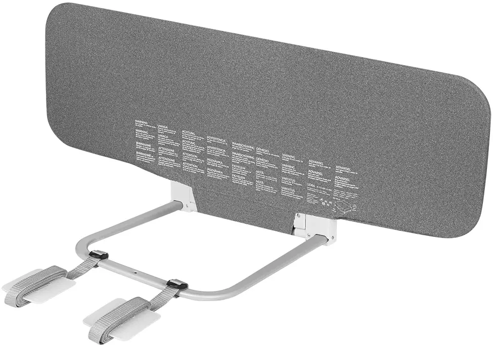 Bariera de protectie pentru pat Lionelo Lora (Grey Stone) - 2