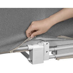 Bariera de protectie pentru pat Lionelo Lora (Grey Stone) Thumb