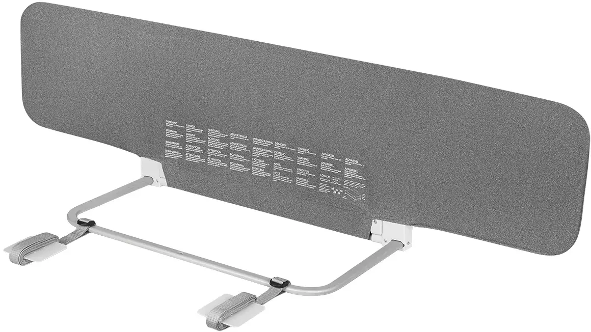 Bariera de protectie pentru pat Lionelo Lora XL (Grey Stone) - 2