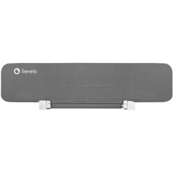 Bariera de protectie pentru pat Lionelo Lora XL (Grey Stone)