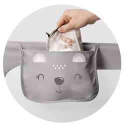 Bariera de protectie pentru pat Nukido 722400 (Grey) Thumb