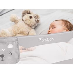 Bariera de protectie pentru pat Nukido 722400 (Grey) Thumb