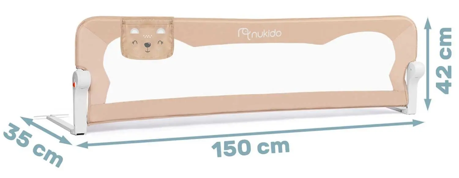 Защитный барьер для кровати Nukido NK-222 (Beige)