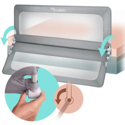 Bariera de protectie pentru pat Nukido 722801 (Grey) Thumb