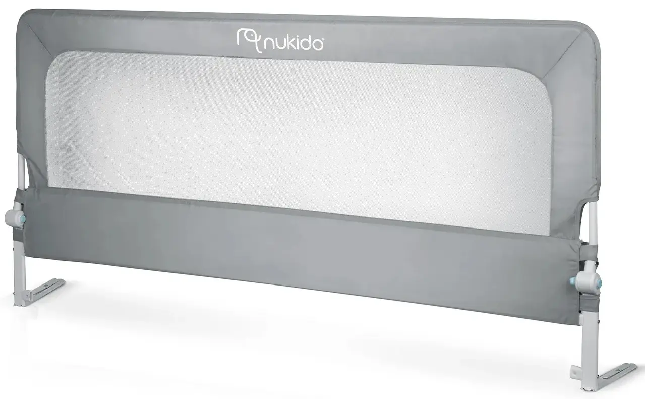 Bariera de protectie pentru pat Nukido 722801 (Grey)